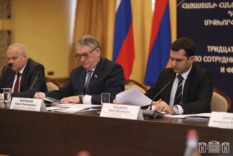 Yury Vorobyov: The cooperation between Armenia and Russia assists the strengthening of stability and security in South Caucasus