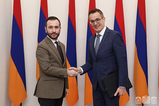 Hayk Konjoryan presented to the Ambassador details on the illegal blocking of the Lachin Corridor by Azerbaijan