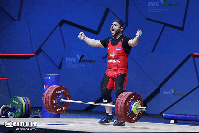 Weightlifting: Armenia’s Andranik Karapetyan wins silver at European Championships