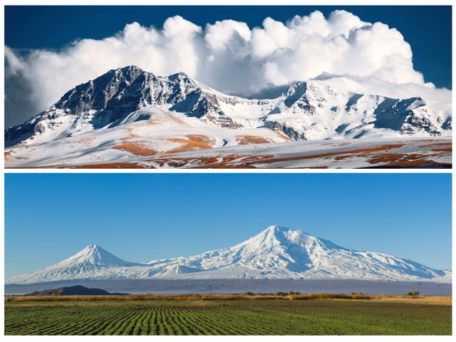 Replace Ararat with Aragats?