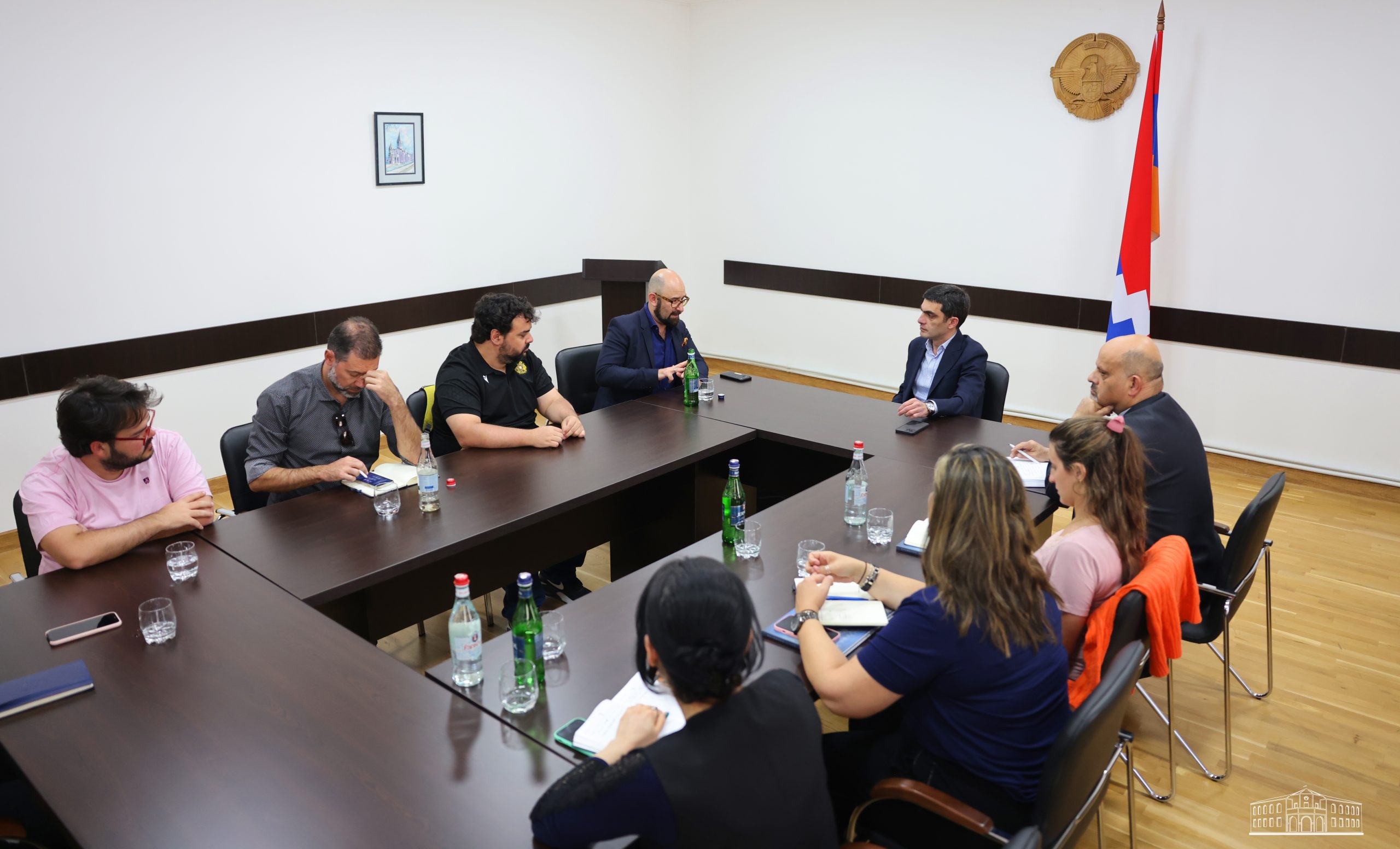 Artsakh Foreign Minister Receives Representatives of Brazilian Media