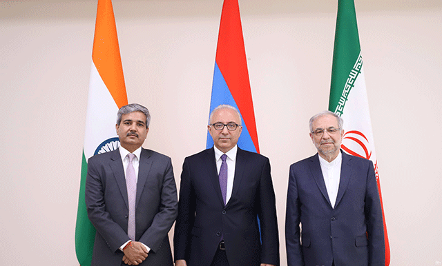 Political consultations between the Ministries of Foreign Affairs of the Republic of Armenia, the Islamic Republic of Iran and the Republic of India