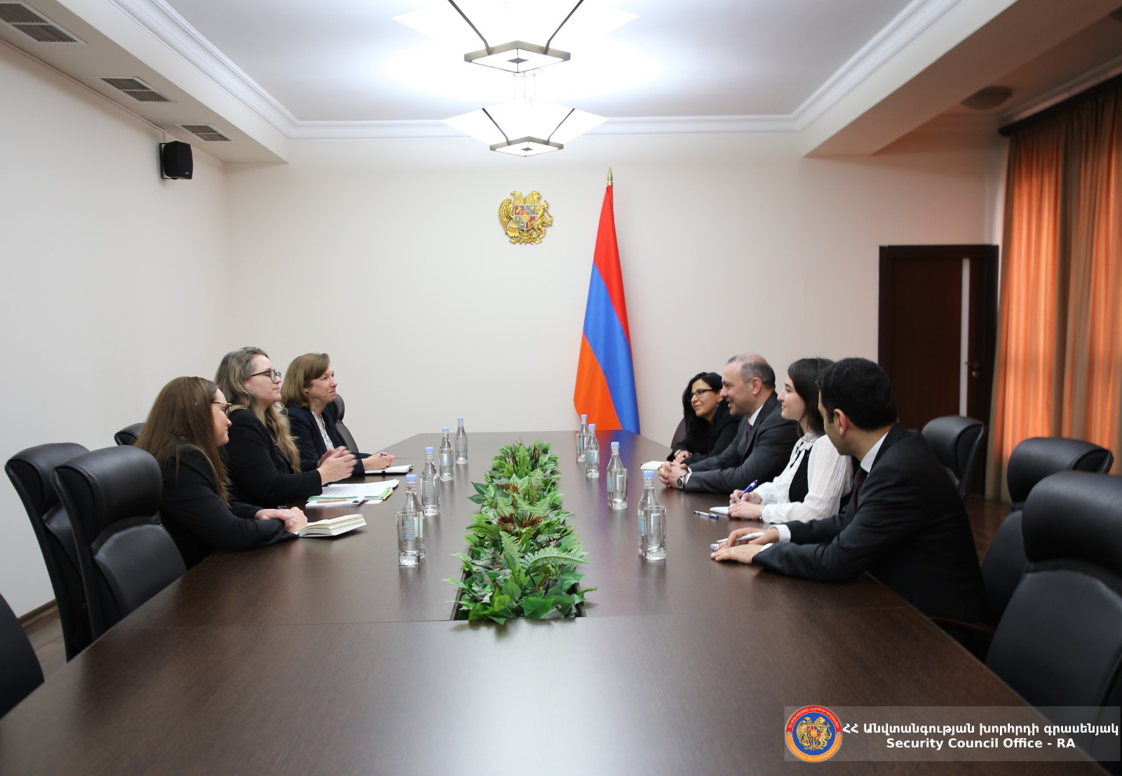 Armen Grigoryan and Erica Olson appreciated the dynamics of stable development of Armenian-American relations