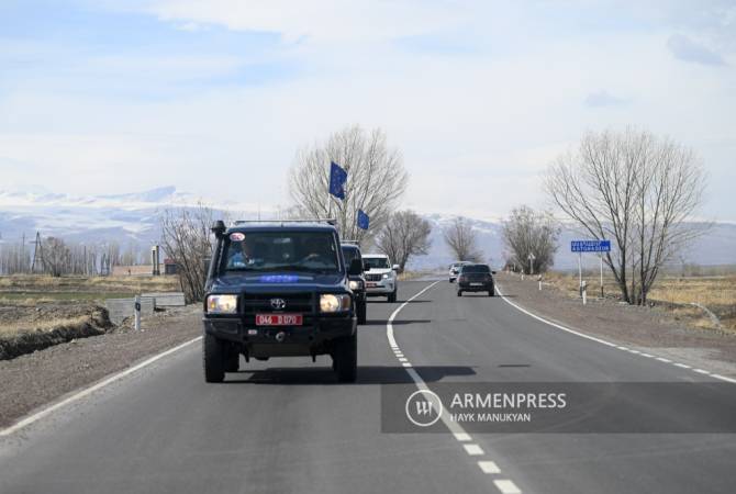 EU mission observers ‘were not present in the area’ when Azerbaijan attacked Armenian troops on April 11
