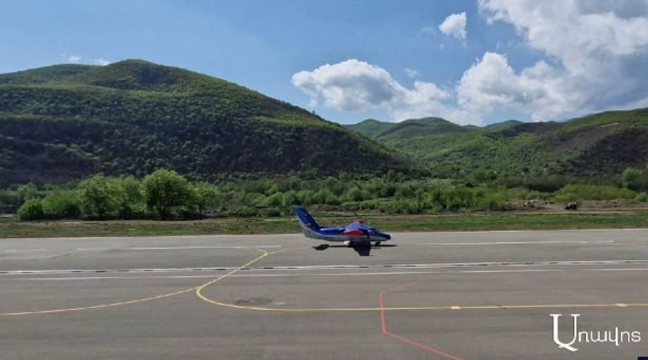 Test flight Yerevan-Kapan-Yerevan with photo series