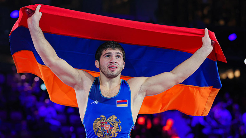 Wrestling: Armenia’s Malkhas Amoyan crowned European champion