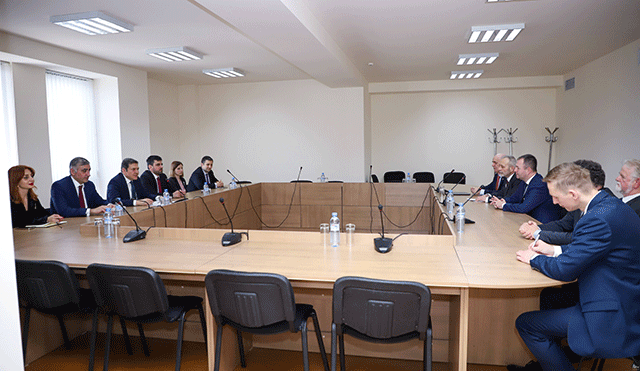 The meeting of the Deputy Minister of Foreign Affairs with the delegation led by the Chairman of the Foreign Relations Committee of the National Council of Slovakia