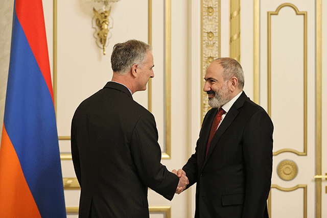Pashinyan and Bono discussed issues related to Nagorno-Karabakh conflict