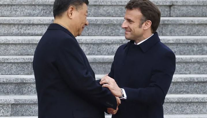 France’s Macron, EU chief call on China to mediate in Ukraine war