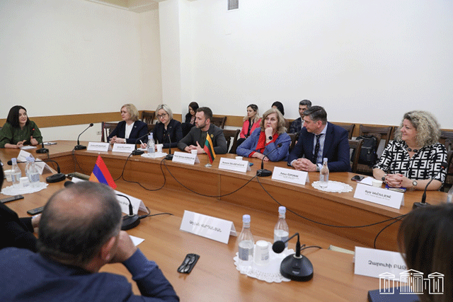 The guests expressed readiness to support in revising qualified legislation to their Armenian colleagues