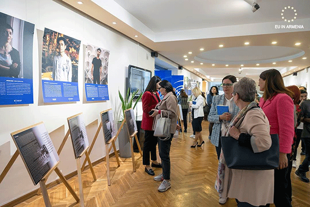 EU-funded exhibition on combating sexual violence opens in Yerevan
