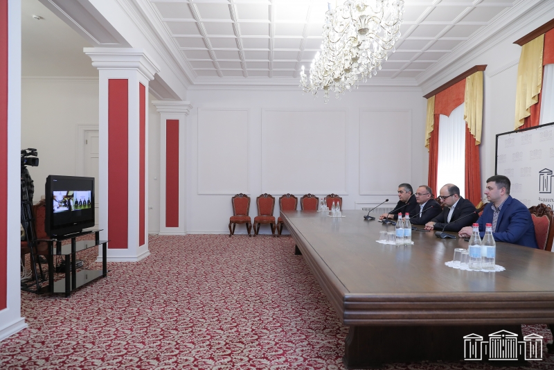 Remote discussion with Artsakh NA deputies