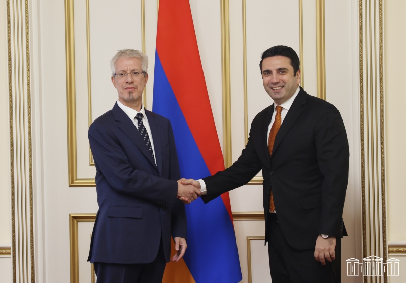 Cyprus and Armenia effectively cooperate on the international platforms: Alen Simonyan to Ambassador of Cyprus