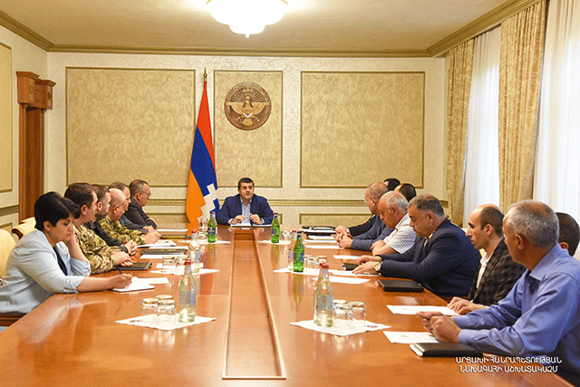 President Harutyunyan convened a session of the Security Council
