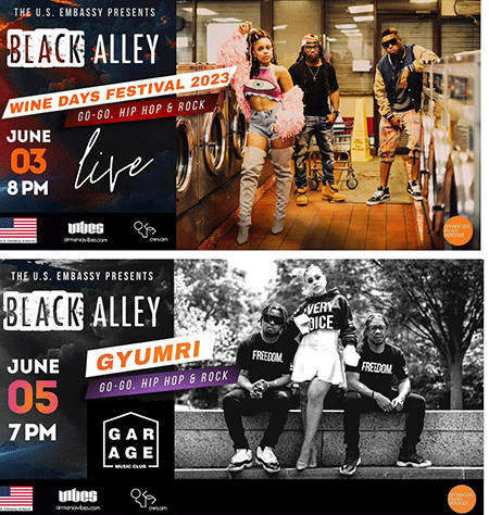 U.S. Embassy Announces Armenian Tour of Hip Hop Band Black Alley