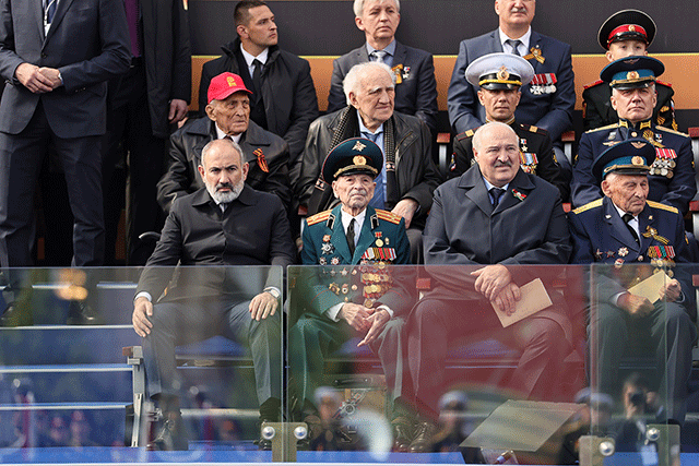 Nikol Pashinyan attends the military parade dedicated to the victory in the Great Patriotic War in Moscow (Photo series, video)