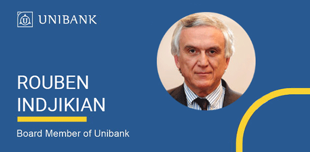 Rouben Indjikian was elected as a Board Member of Unibank