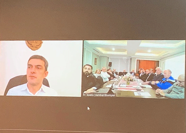 Sergey Ghazaryan Holds Online Meeting with Representatives of the Armenian Community of Australia