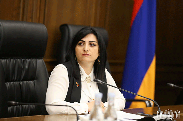 I have demanded the Representative of the World Health Organization in Armenia respond appropriately to the illegal actions of the armed forces of Azerbaijan-Taguhi Tovmasyan
