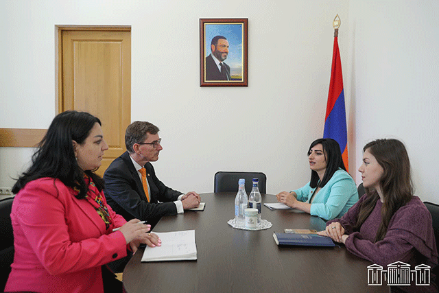 I presented to Mr. Ambassador the purpose and results of the petition organized on my initiative to represent the people’s will that Artsakh can never be part of Azerbaijan-Taguhi Tovmasyan