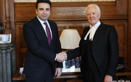 Alen Simonyan and Speaker of House of Lords highlighted the development and expansion of bilateral cooperation