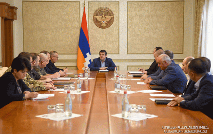 President Harutyunyan convened a meeting of the Security Council