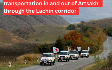 Azerbaijan has banned all humanitarian transportation in and out of Artsakh through the Lachin corridor