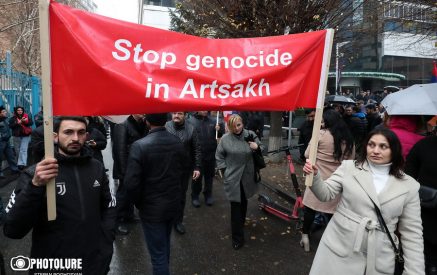 Azerbaijan’s aggression led to the forcible displacement of about 40.000 civilians of Artsakh