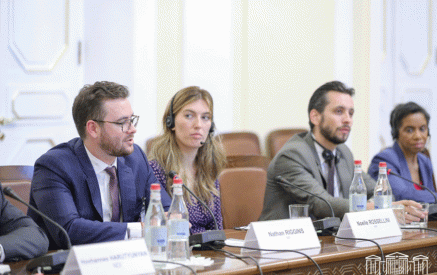 Discussion entitled Strengthening the Voters’ Engagement in Armenia in Parliament