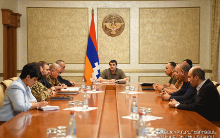 President Harutyunyan convened an operational meeting