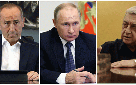 Do Robert Kocharyan and Serzh Sargsyan have nothing to say to Putin?