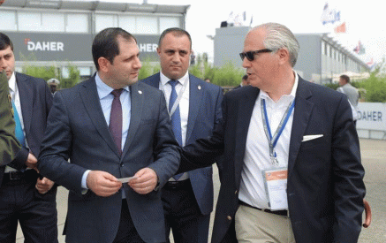 Suren Papikyan attended the “Paris Air Show” opening ceremony at “Le Bourget”