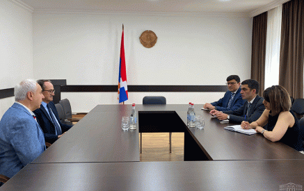 Sergey Ghazaryan and René Rouquet discussed ways of addressing the current situation in and around Artsakh