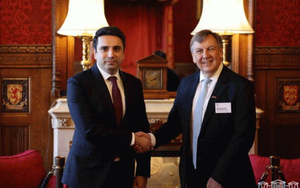 Alen Simonyan meets with Minister of State (Department for Culture, Media and Sport) of United Kingdom