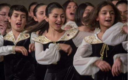 Little Singers of Armenia Celebrate Bach Jubilee and Their Own