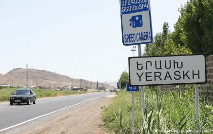 Azerbaijani armed forces opened fire from different caliber small arms in the vicinity of the Yeraskh settlement