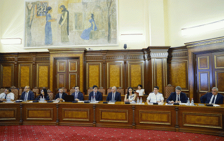 Pashinyan chairs session of the Judicial Reforms Monitoring Council took place