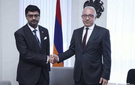The counterparts highlighted the growing dynamics of bilateral friendly relations, discussed the significance of high-level Armenian-Indian contacts