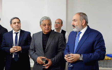 Nikol Pashinyan attends the opening ceremony of the sports school named after Khoren Hovhannisyan in Yerevan