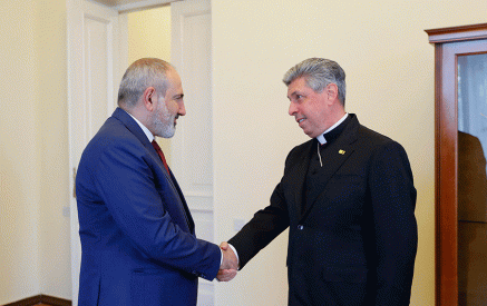 Nikol Pashinyan highly appreciated the cooperation between the Armenian government and the Holy See