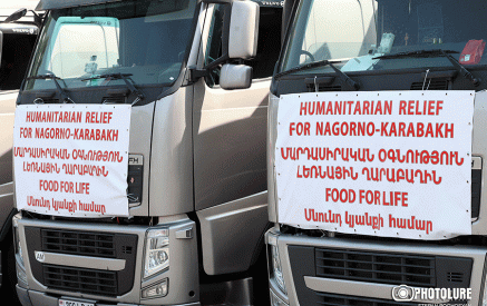 Armenia sends 400 tons of humanitarian aid to Artsakh (Photo series)