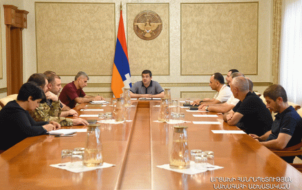 President of the Artsakh Republic held a session of the Security Council