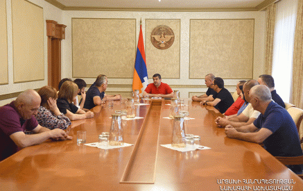 Arayik Harutyunyan received the deputies of the “Free Motherland-UCA” faction of the National Assembly