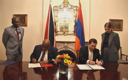 Armenia and Trinidad and Tobago established diplomatic relations