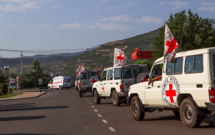 ICRC: Today we evacuated 12 sick patients across the Lachin Corridor, ensuring they receive their much-needed medical treatment.
