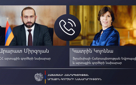 Mirzoyan briefed French counterpart on the details of the deteriorating humanitarian crisis in Nagorno-Karabakh resulting from Azerbaijan’s blockade of the Lachin corridor
