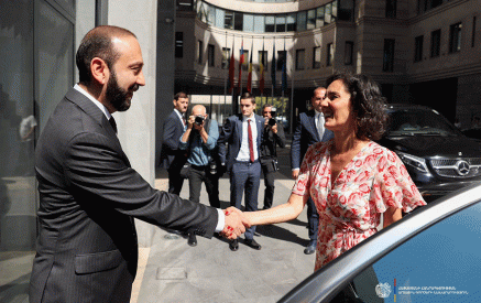 Minister of Foreign Affairs of the Kingdom of Belgium Hadja Lahbib arrived Yerevan