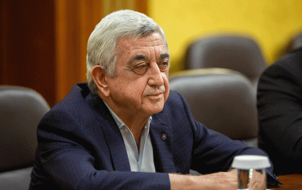 Serzh Sargsyan sent a congratulatory message to the newly elected President of the Republic of Artsakh