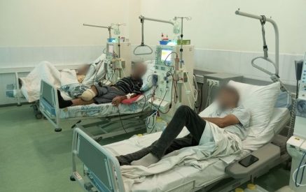 Hemodialysis patients are being evacuated from Artsakh to avoid death due to growing shortages of necessary medical supplies