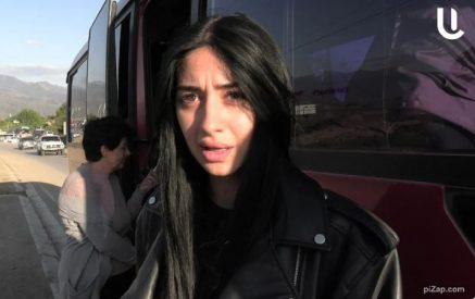“Leave your home, your homeland, go out. It’s tough,” says 23-year-old Anna Shabaryan